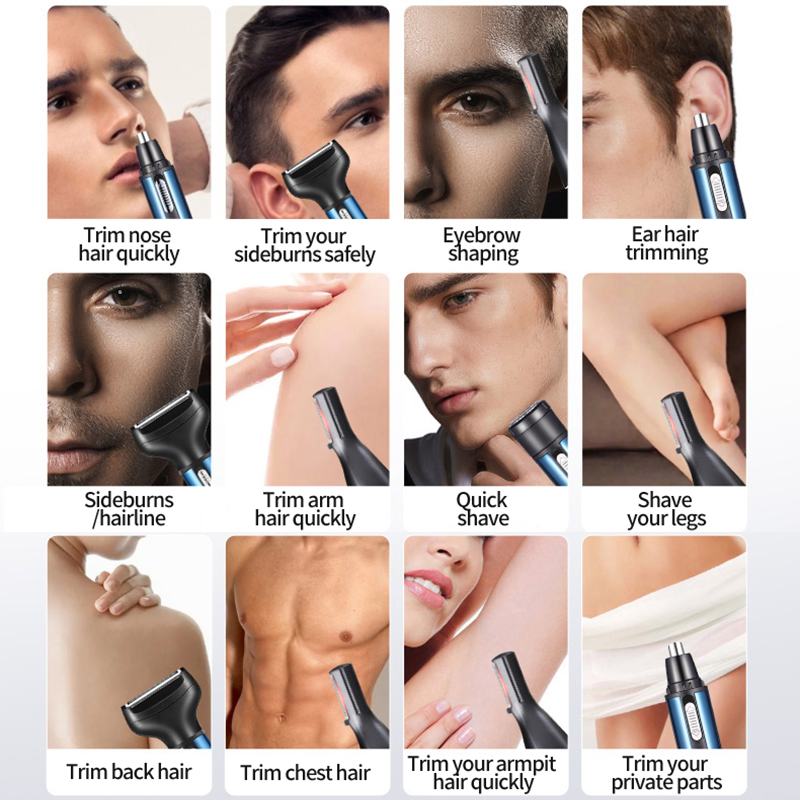 Electric Nose Ear Hair Trimmer - đánh giá và giá Men'S Grooming Scissors