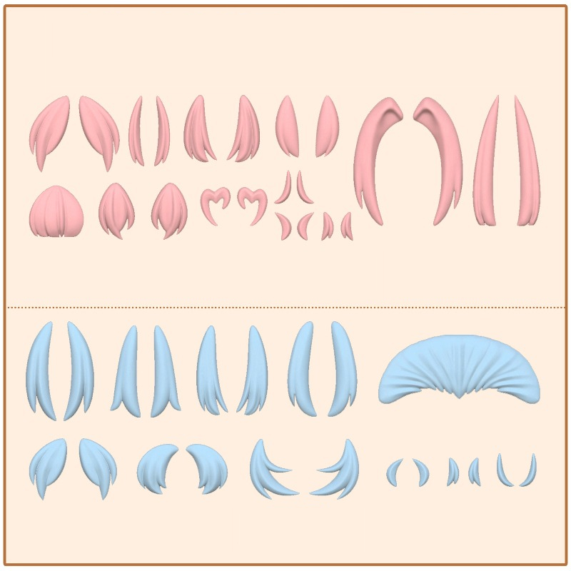 Clay Bangs Silicone Mold Handm - đánh giá và giá Pomade Hair Clay