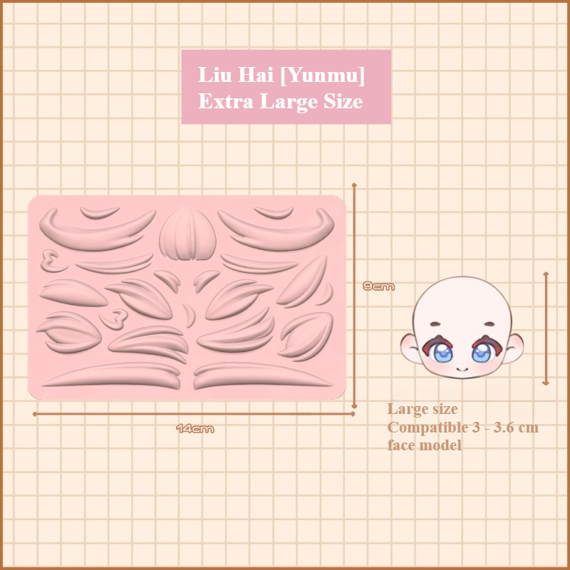 Clay Bangs Silicone Mold Handm - đánh giá và giá Pomade Hair Clay