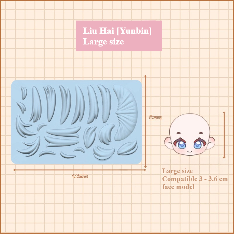 Clay Bangs Silicone Mold Handm - đánh giá và giá Pomade Hair Clay