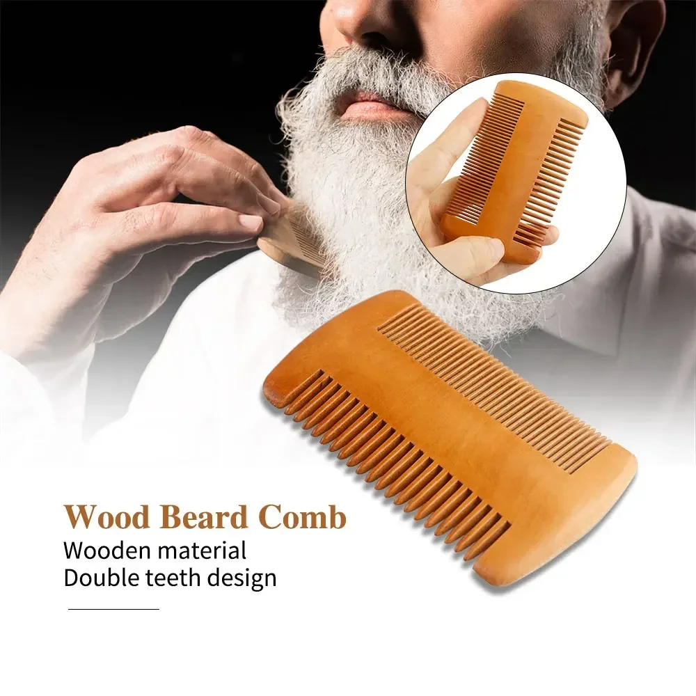 Boar Bristle Wood Beard Brush  - đánh giá và giá Men'S Grooming Bag