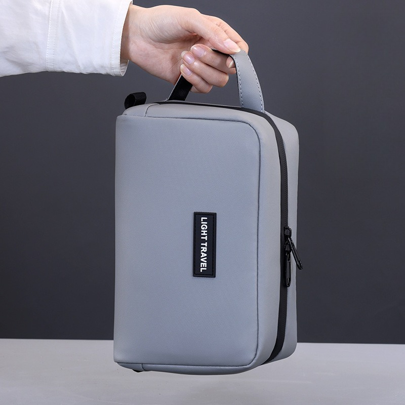 Waterproof Handheld Makeup Bag - đánh giá và giá Men'S Grooming Bag
