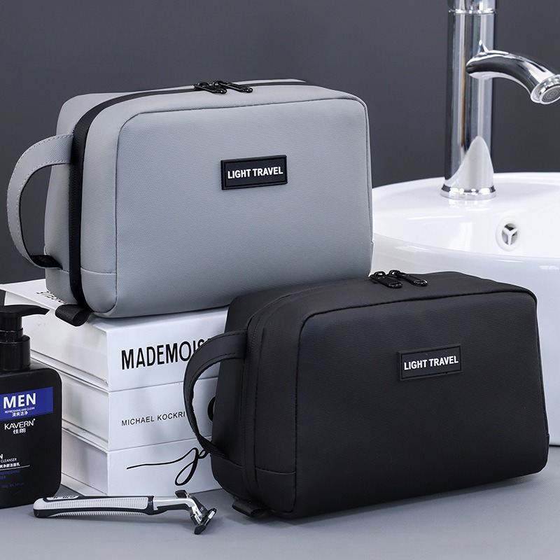 Waterproof Handheld Makeup Bag - đánh giá và giá Men'S Grooming Bag