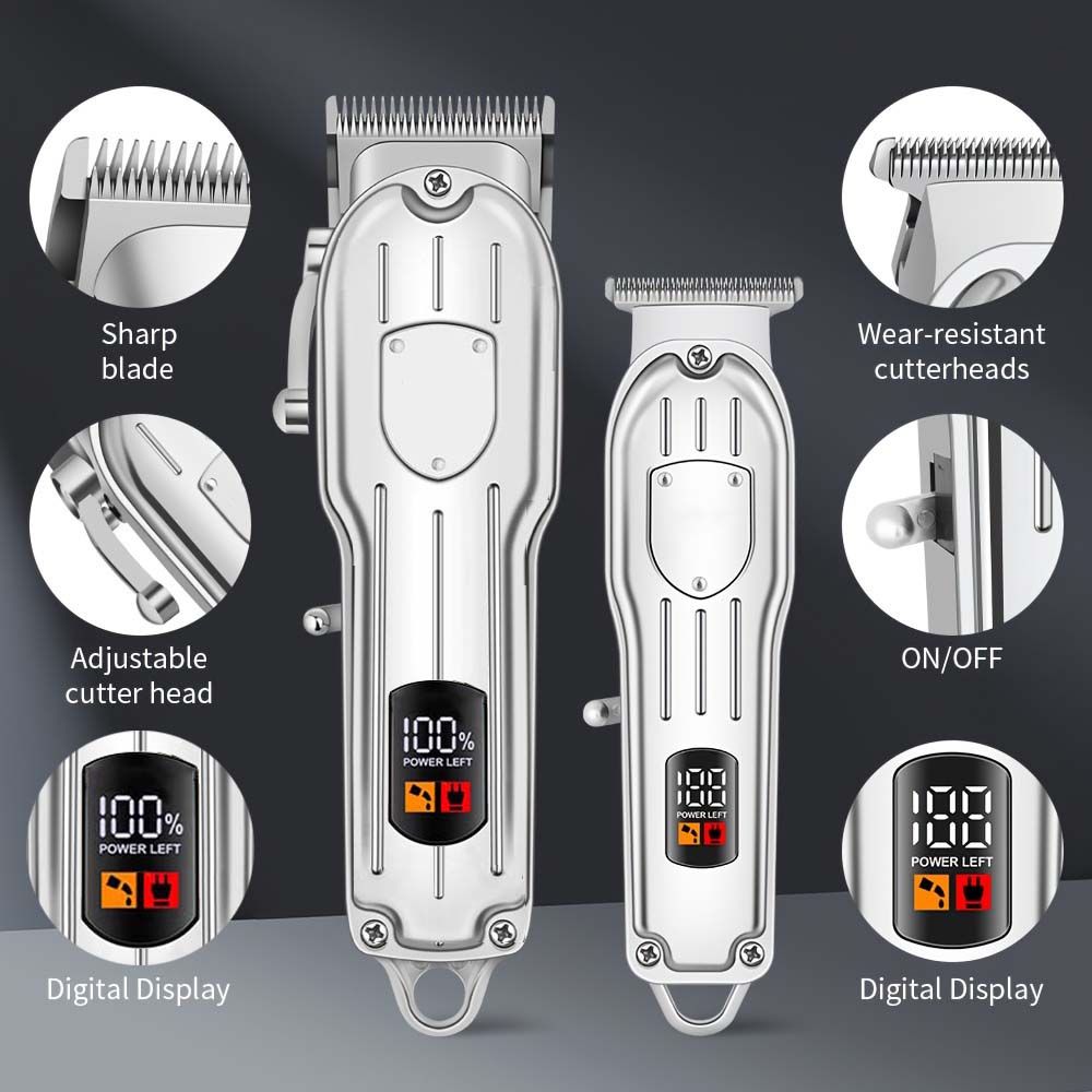 Professional Hair Clipper Set  - đánh giá và giá Men'S Grooming Scissors