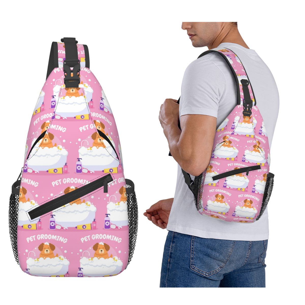 Pet Grooming For Dogs And Cats - đánh giá và giá Men'S Grooming Bag