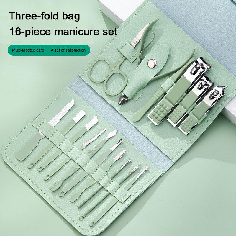 16PCS Professional Nail Clippe - đánh giá và giá Nail Care Kit Mens