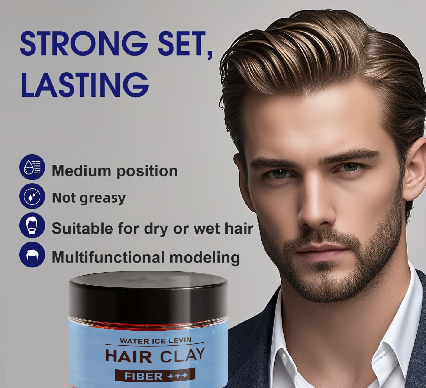 Biotin & Keratin Hair Clay for - đánh giá và giá Pomade Hair Clay