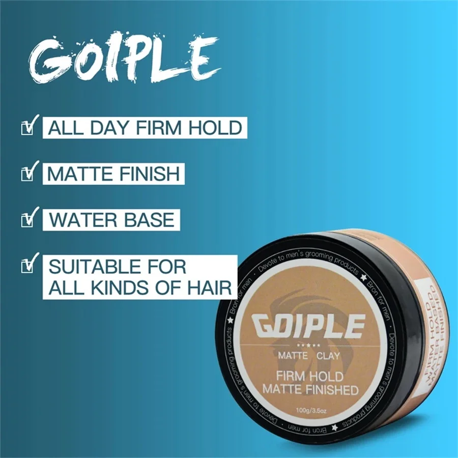 GOIPLE All-Day Strong Hold Mat - đánh giá và giá Pomade Hair Clay