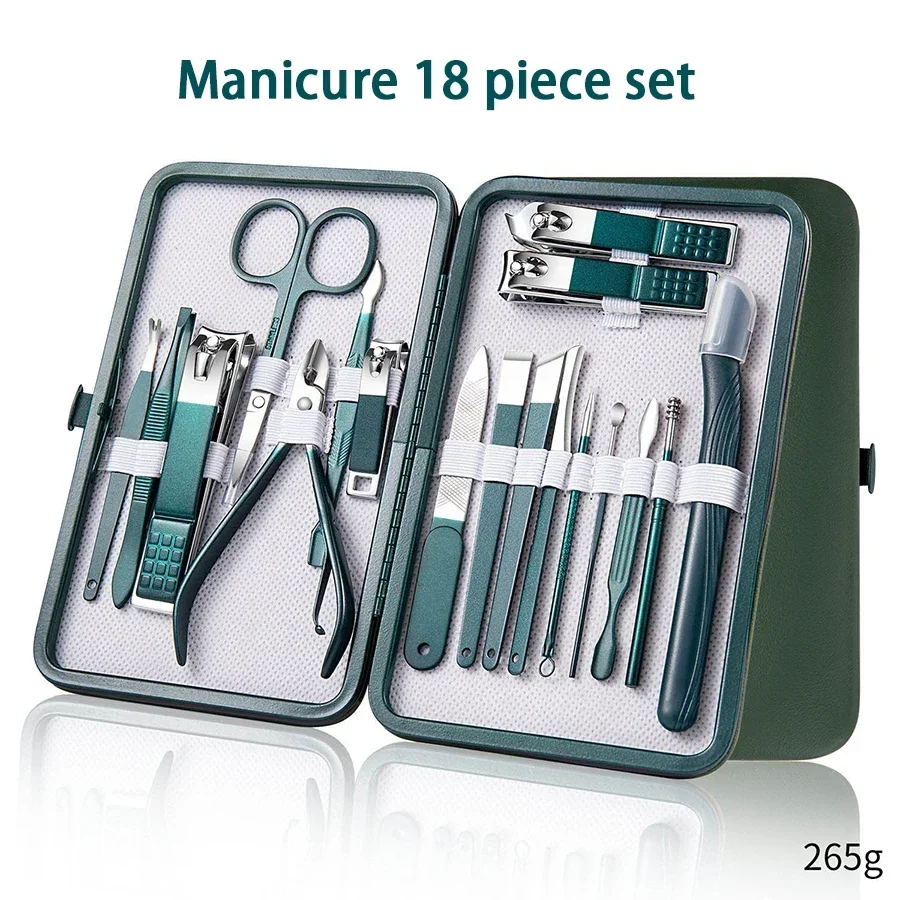 Manicure Set Nail Clippers Kit - đánh giá và giá Nail Care Kit Mens