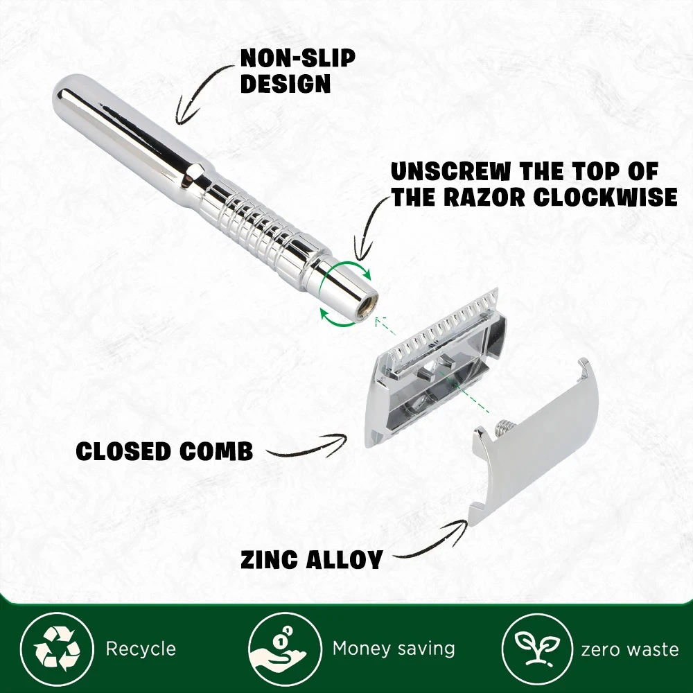 RZACLEAECO-Friendly Safety Raz - đánh giá và giá Men'S Grooming Underarm