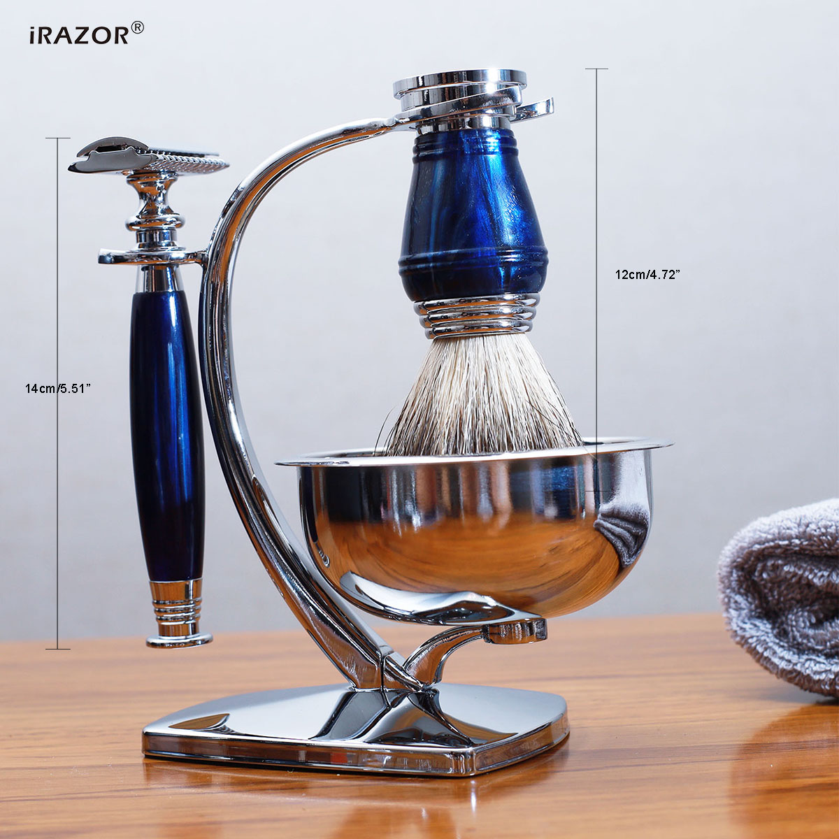 iRAZOR Royal Blue Luxury Men's - đánh giá và giá Men'S Grooming Underarm