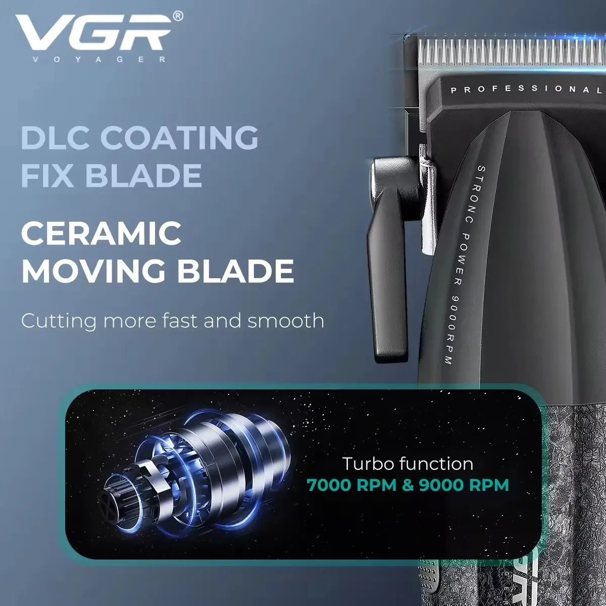 VGR Professional Combo Hair Tr - đánh giá và giá Men'S Grooming Scissors