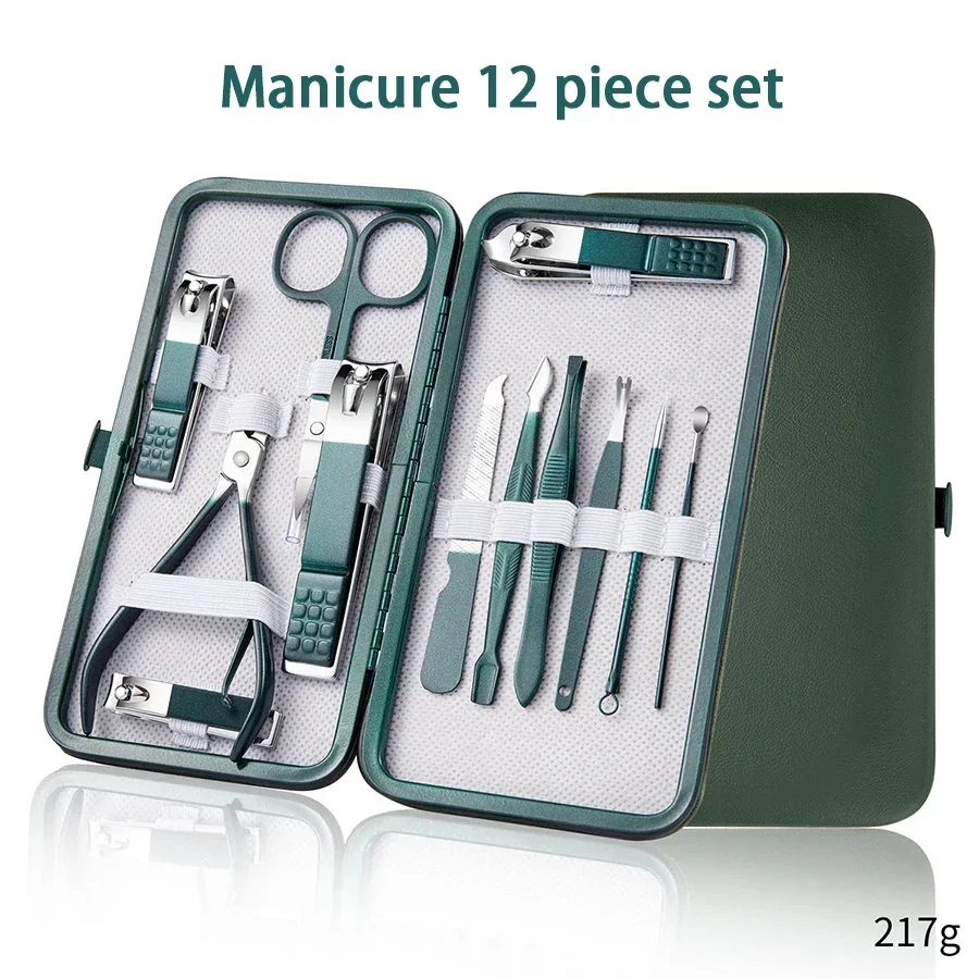 Manicure Set Nail Clippers Kit - đánh giá và giá Nail Care Kit Mens