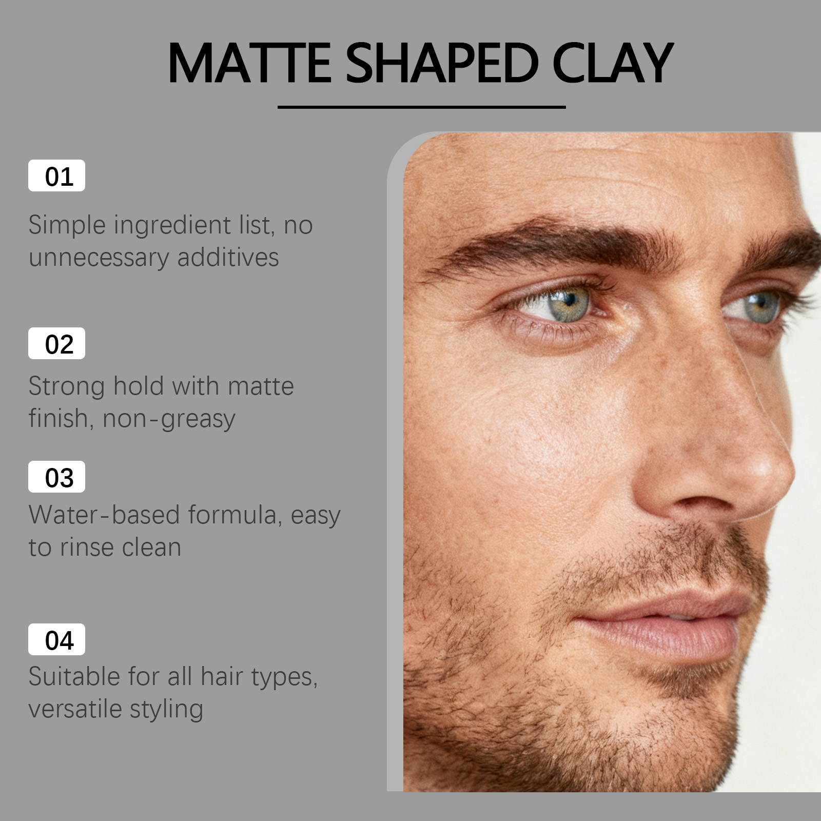Men Matte Shaped Clay Hair Sty - đánh giá và giá Pomade Hair Clay